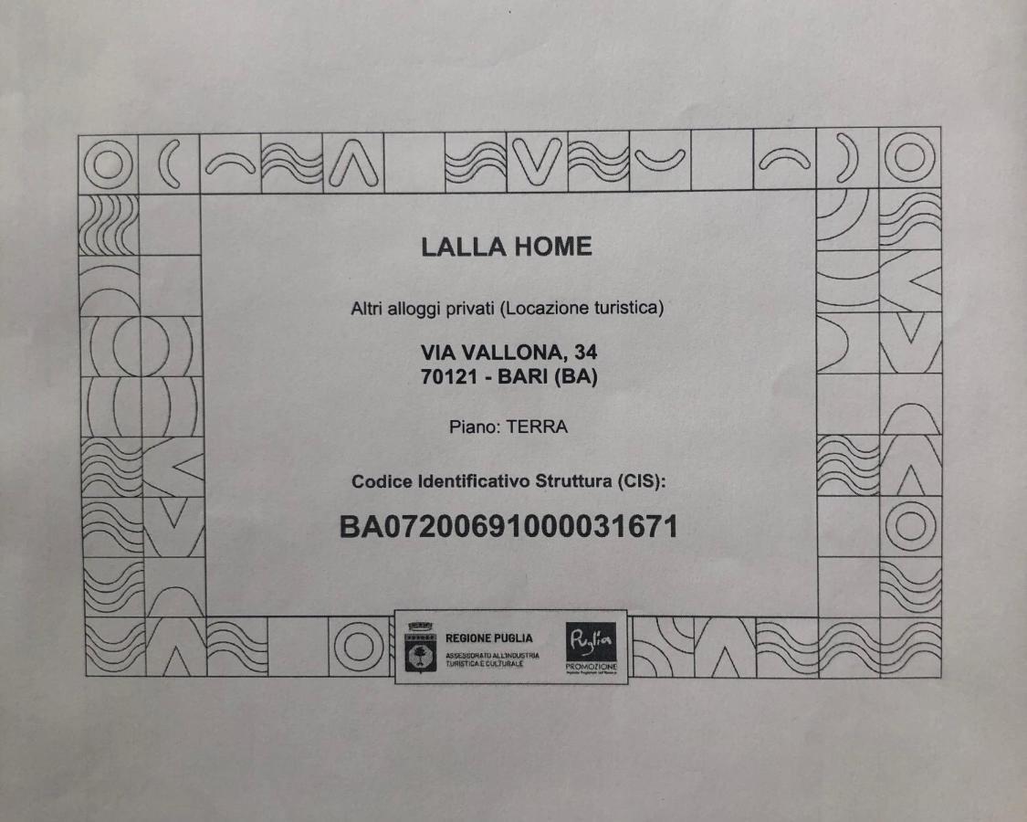Lalla Home Bari Eksteriør bilde